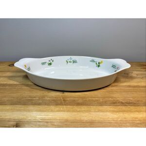 Anchor Hocking Floret Oval Casserole Dish 1QT